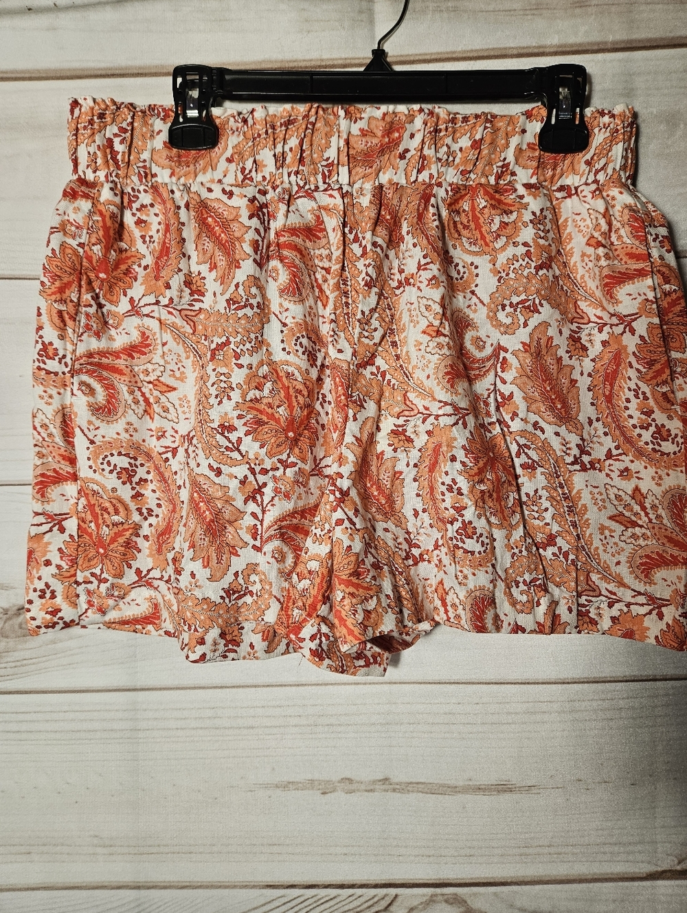Cynthia Rowley Linen Blend Shorts